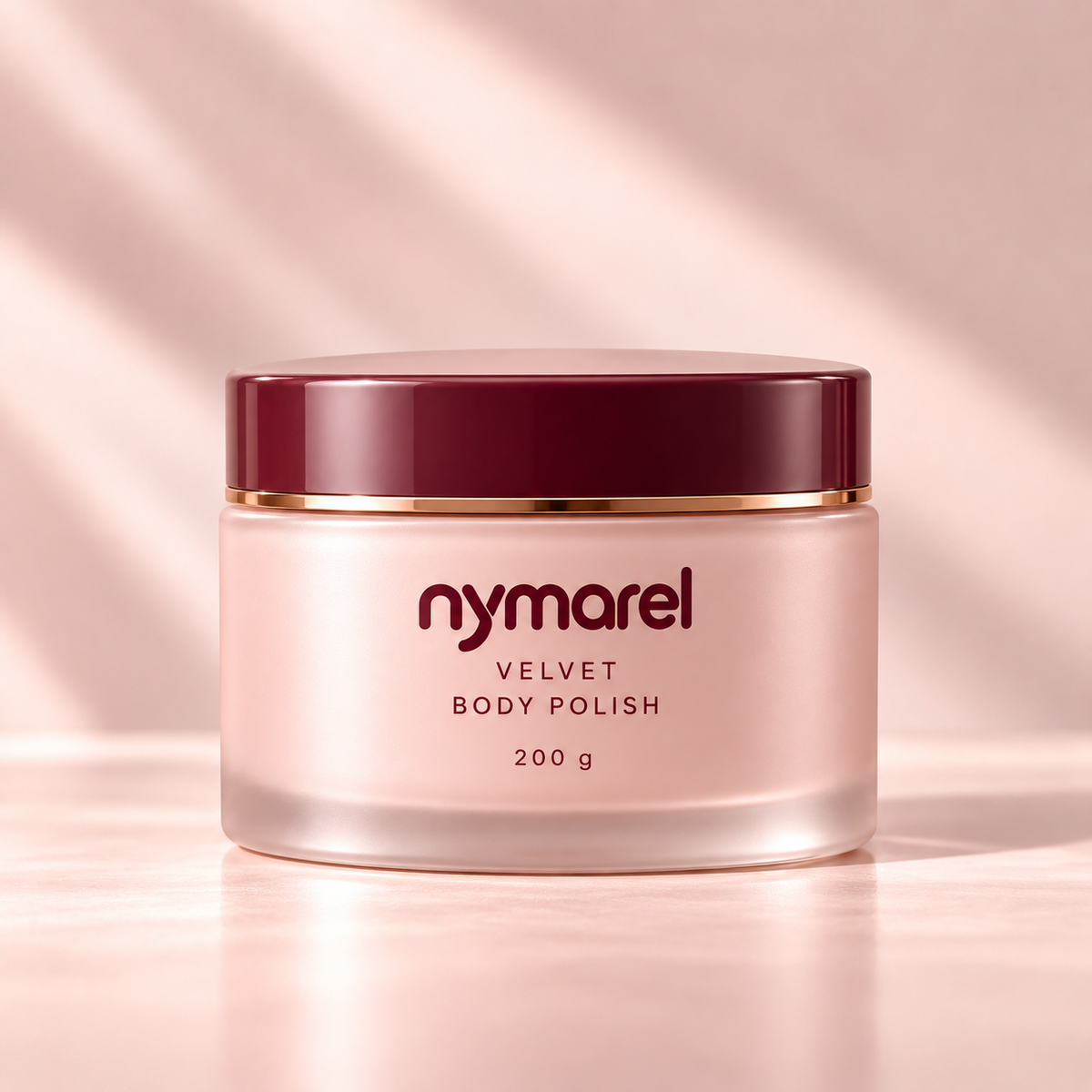 NYMAREL Velvet Body Polish — 200 g — packaging concept