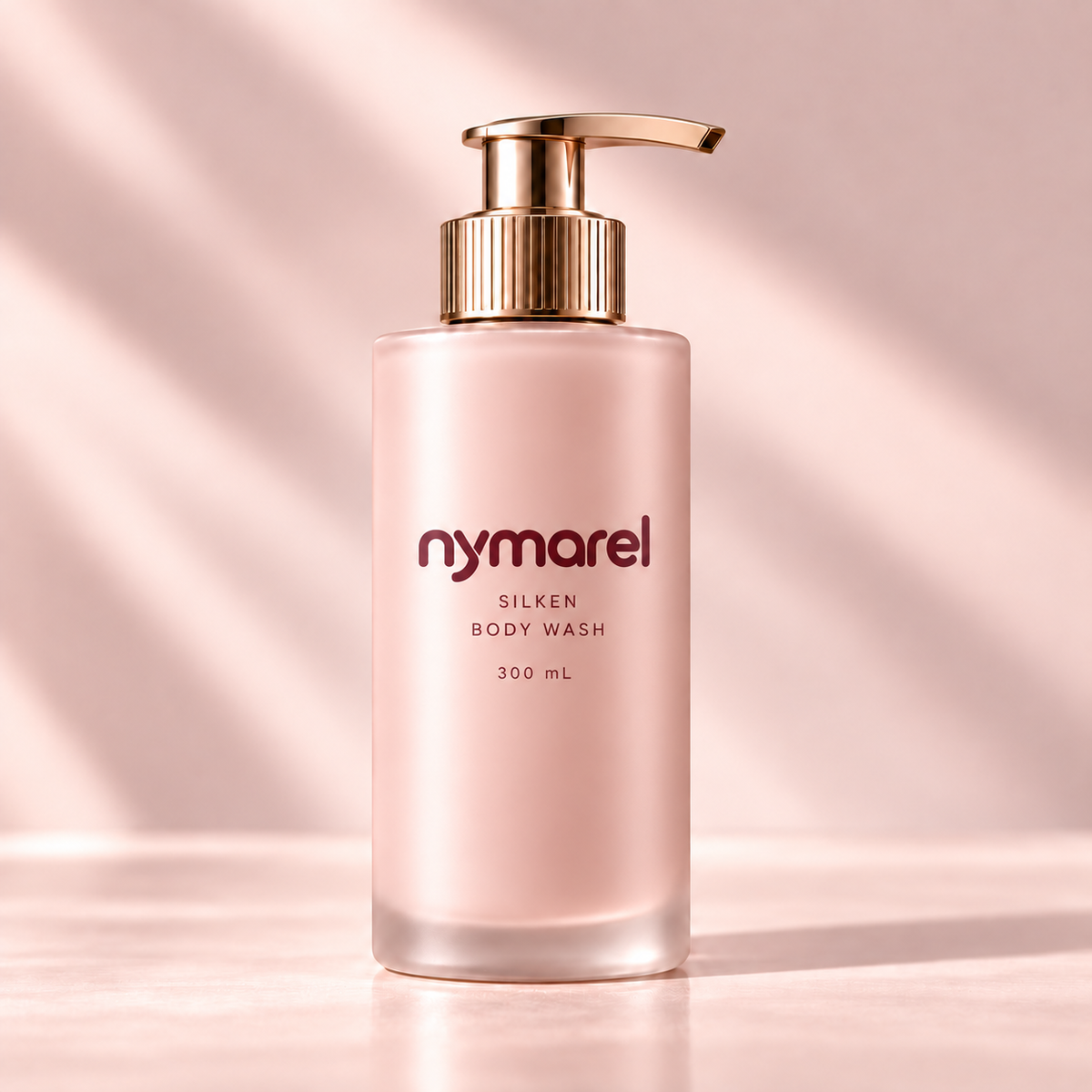 NYMAREL Silken Body Wash — 300 mL — packaging concept