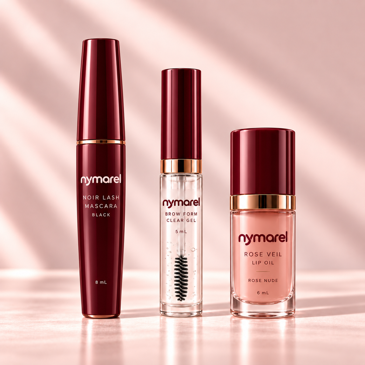 NYMAREL The Everyday Makeup Trio — 3-piece set — packaging concept