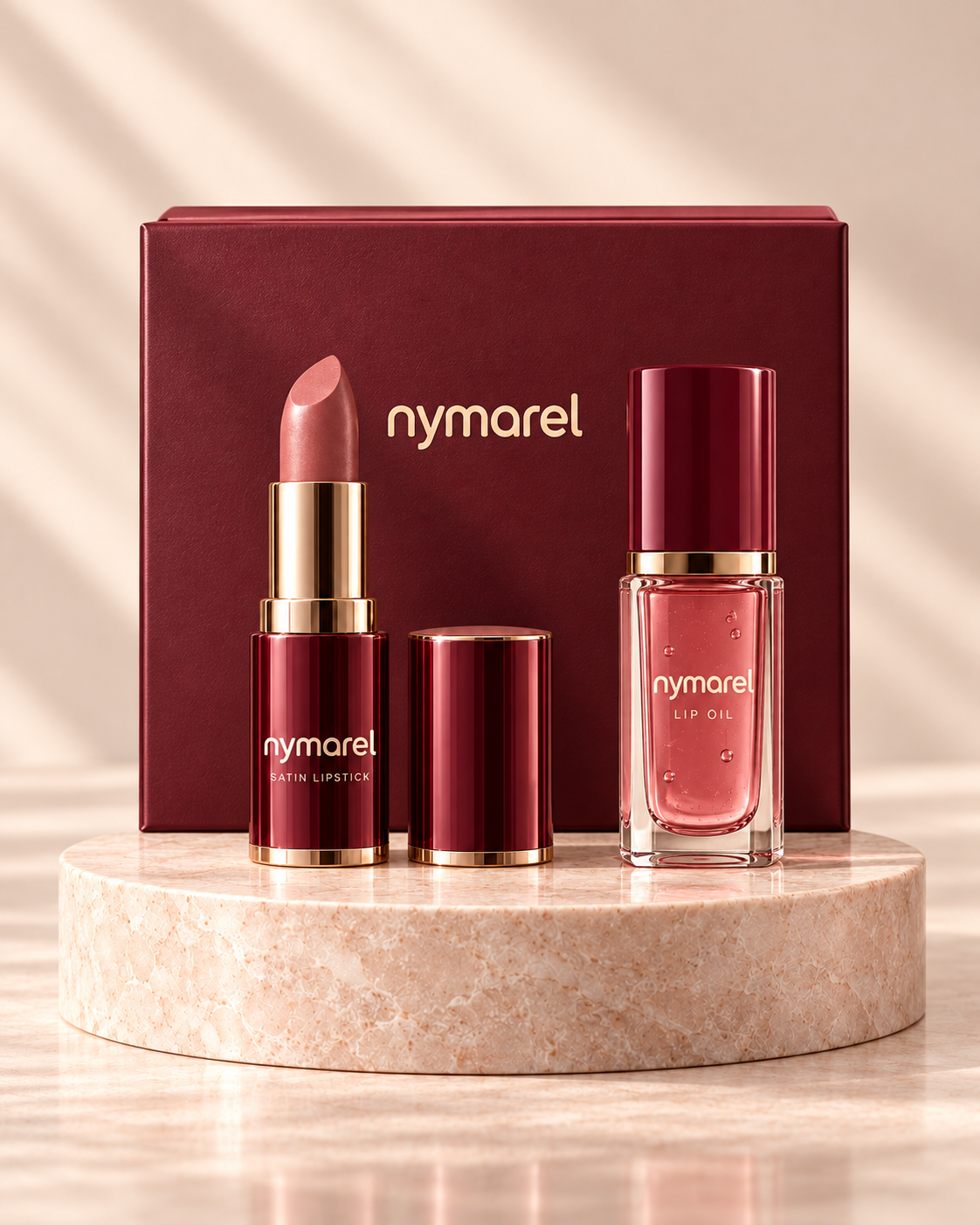NYMAREL Lip Ritual Duo packaging concept