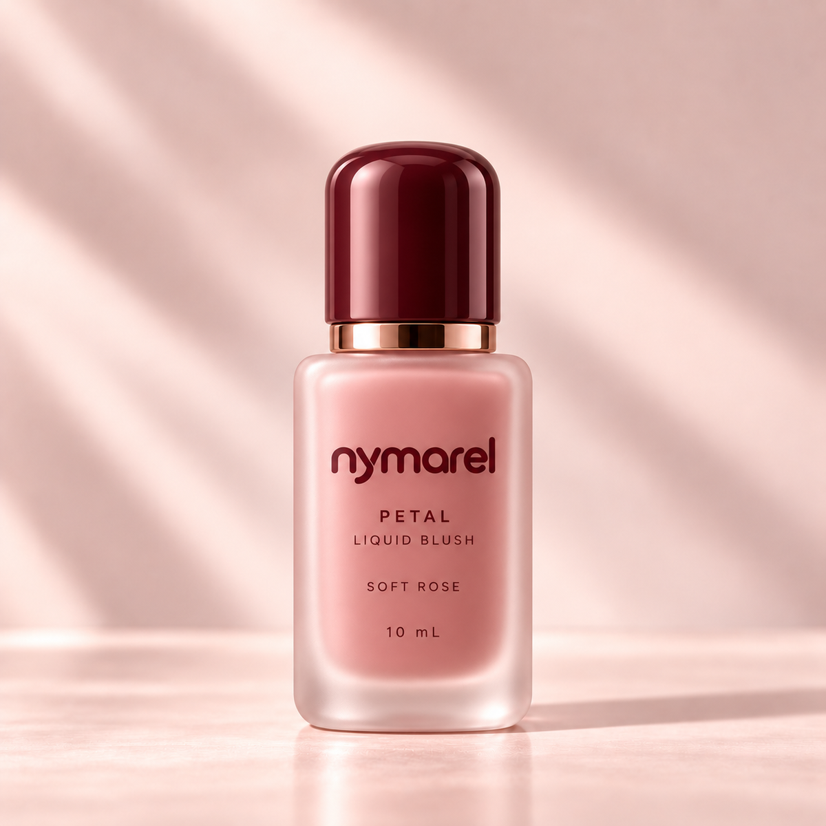 NYMAREL Petal Liquid Blush — 10 mL — packaging concept